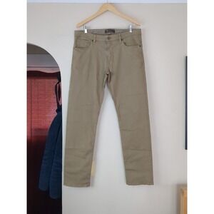34 Heritage Pants Sz 36 Tan Khaki 37X33 Straight Leg